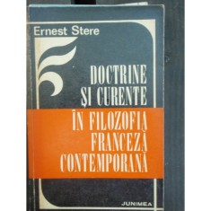 DOCTRINE SI CURENTE IN FILOZOFIA FRANCEZA CONTEMPORANA