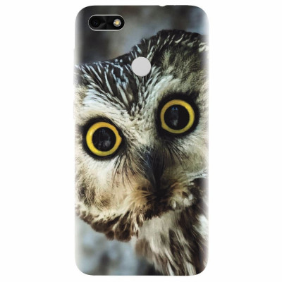 Husa silicon pentru Huawei Y6 Pro 2017, Owl foto