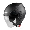 Casca open face Axxis model Metro S A1 negru lucios