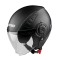 Casca open face Axxis model Metro S A1 negru lucios