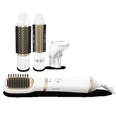 Perie cu aer cald Philips Essential Care Airstyler HP8663 cu 4 accesorii foto