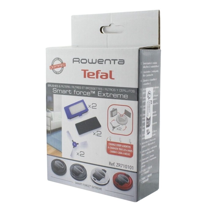 Set perii laterale, filtru Hepa, burete, ZR710101, Rowenta, 336694