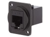 Adaptor FT Cat 5e 8p8c RJ45 soclu, ambele părţi