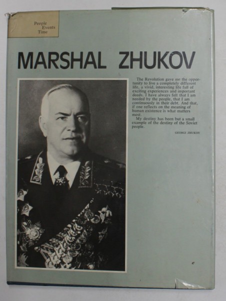MARSHAL ZHUKOV - AN OUTSTANDING SOVIET MILITARY LEADER , 1987