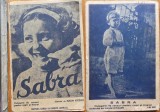 Sabra, culegere de versuri pentru copii si tineret, de Naum Kitzler, 1945, ed. 1