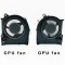 Set coolere Laptop Dell, Alienware M15 R7, ALWM15-R2763QB, EG75071S1-C200-S9A, EG75071S1-C210-S9A, 12V, 0.48A
