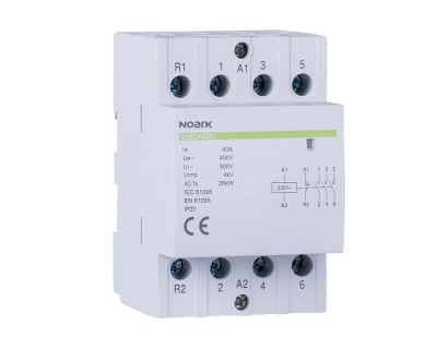 Contactor modular 63A 4ND Ex9CH63 230V Noark 102427 foto