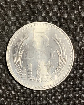 Moneda 5 lei 1978 RSR foto