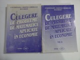 CULEGERE DE PROBLEME DE MATEMATICI APLICATE IN ECONOMIE (2 VOLUME) - DESPA RADU, ANDRONACHE CATALINA CIOCANEL BOGDAN, GHENCIU IOANA, TETILEANU