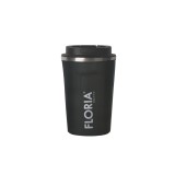 Cana de cafea Floria ZLN9970 tip termos, capacitate 380ml, interior din inox, pereti dublii, gri