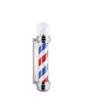 Cumpara ieftin Reclama Frizerie tip Stalp Rotativ cu Iluminare LED 105cm