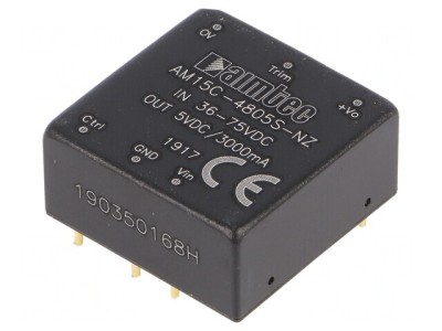 Convertor DC/DC 15W 36-75V la 5V 3A foto