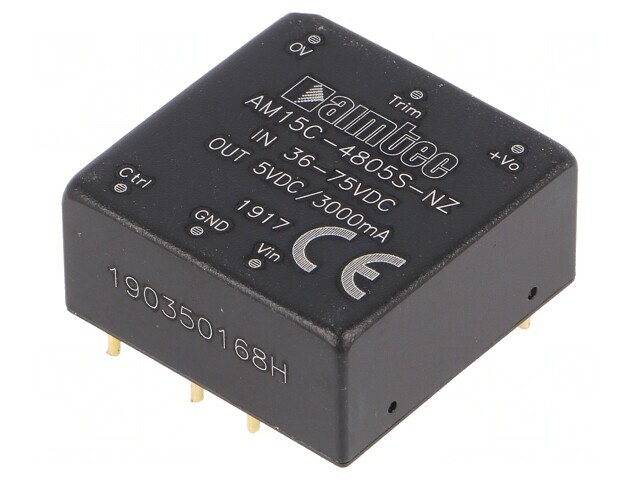 Convertor DC/DC 15W 36-75V la 5V 3A