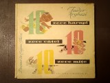 Tudor Arghezi - Zece harapi, zece căței, zece m&acirc;țe (desene de Eugen Taru; 1965, cartonată)