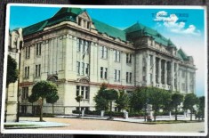 Carte postala, Liceul Papiu Ilarian din Targu Mures, perioada interbelica