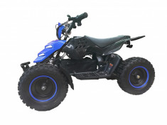 Atv Electric KXD M5E 800W , 36V , Roti 6&amp;amp;quot; Culoare Negru/Albastru Cod Produs: MX_NEW 6072B foto