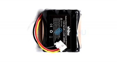 VHBW Baterie iRobot 4409709, GPRHC202N026, W206001001399 for - 2500mAh, 7.2V, NiMH foto