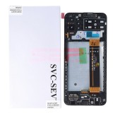 LCD+Touchscreen cu Rama Samsung Galaxy A13 2022 / A137 BLACK Original Service Pack