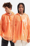 Rains geacă de ploaie Ultralight Anorak culoarea portocaliu, de tranziție, oversize 18760.ORANGE-ORANGE