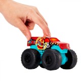 HOT WHEELS MONSTER TRUCK ROARIN WRECKERS DEMO DERBY CU FUNCTII SI SUNETE SCARA 1:43 SuperHeroes ToysZone, Mattel