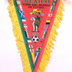 Fanion fotbal - Campionatul Mondial de Fotbal MEXICO 1986