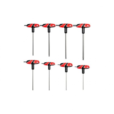 Set Imbus cu Maner Tip &amp;quot;T&amp;quot;, 8 piese Yato YT-05597 foto