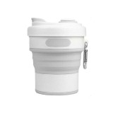 Cupa Pliabila Silicon 450ml, Portabila, Cafea, Ceai, Camping, Calatorie, Multicolor