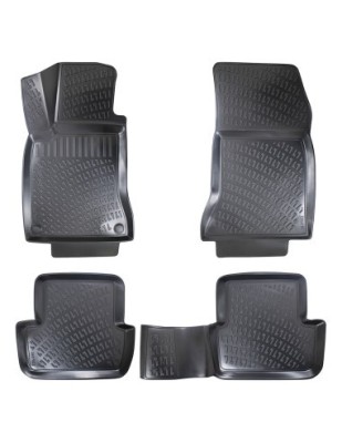 Set covorase auto din cauciuc tip tavita Mercedes B Class W246 II 2011-2018 foto
