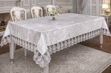 Fata De Masa Din Dantela + Catifea De Lux , 160x220 cm, In Cutie Premium