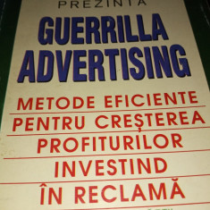 GUERILLA ADVERTISING - JAY CONRAD LEVINSON, BUSINESS TECH 1996, 348 pag