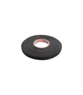 Banda din panza vata din PET W 9mm L 25m neagra TESA 51608-00002-00 foto