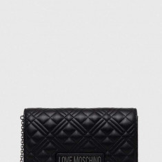 Love Moschino poseta culoarea negru