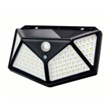 Proiector solar, 100 de LED-uri, Senzor de miscare