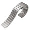 Curea otel inoxidabil, compatibila Samsung Galaxy Watch Active 2, telescoape Quick Release, Argintiu