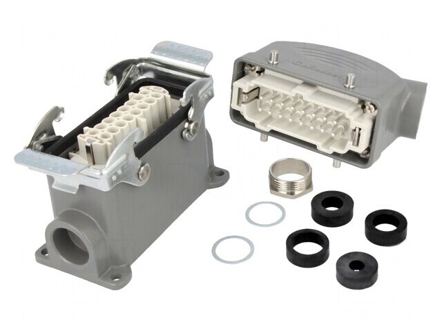 Conector HDC tată-mamă 16 PIN 16B