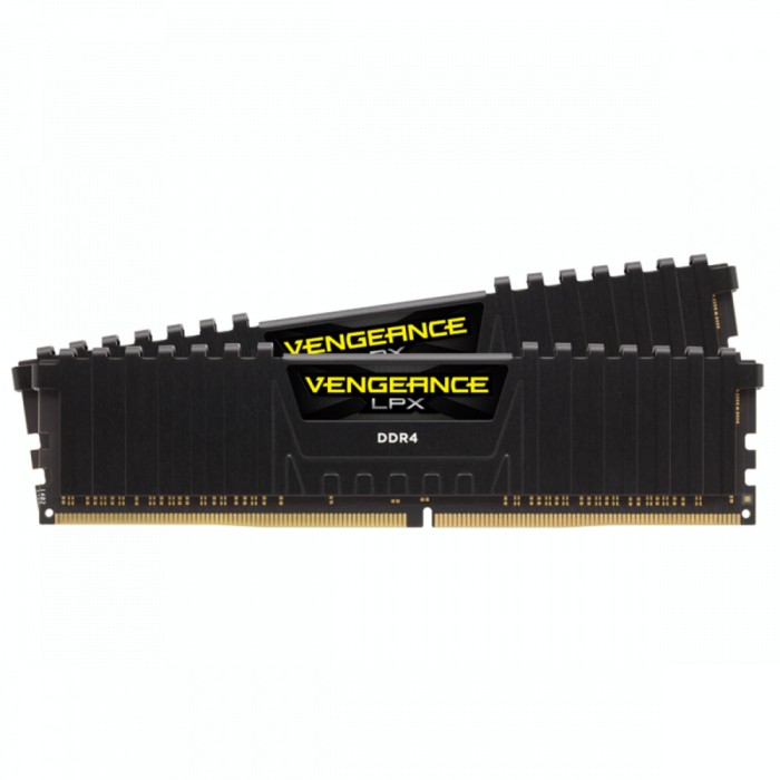 Memorie DDR Corsair DDR4 32 GB, frecventa 3600 MHz, 16 GB x 2 module, radiator, iluminare RGB, &quot;CMK32GX4M2D3600C18&quot;