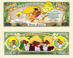 !!! SUA = FANTASY NOTE (TJ6) = DESENE ANIMATE : SPEEDY GONZALES - 2016 - UNC