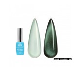 Ojă semipermanenta ochi de pisică, Blue Island 8 ml, 02