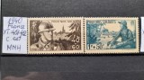 1940-Franta-YT451-452 -MNH, Nestampilat