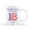 Cana alba personalizata &quot;Bineinteles ca le stiu pe toate, am 18 ani!&quot;, INOVATIX&reg;. 330ml, Oem