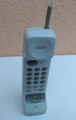 Telefon cordless Japonia anii 80 Panasonic KX-T3850, vechi de colectie foto