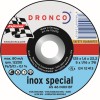 Disc debitat inox SPC, AS 64 T 125 x 1.6 x 22.23 mm