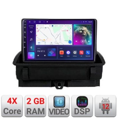 Navigatie Audi Q3 2011-2018 Android radio gps internet 2+32GB 4-Core Kit-q3+EDT-E209v2 CarStore Technology foto