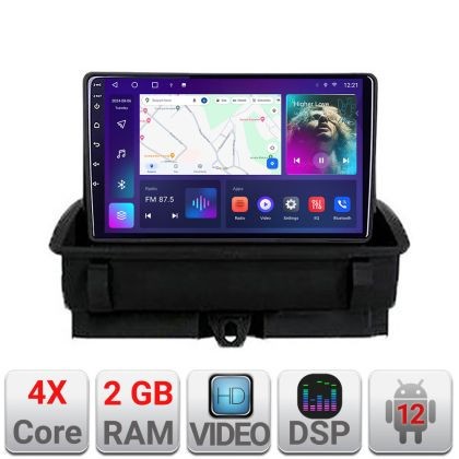Navigatie Audi Q3 2011-2018 Android radio gps internet 2+32GB 4-Core Kit-q3+EDT-E209v2 CarStore Technology