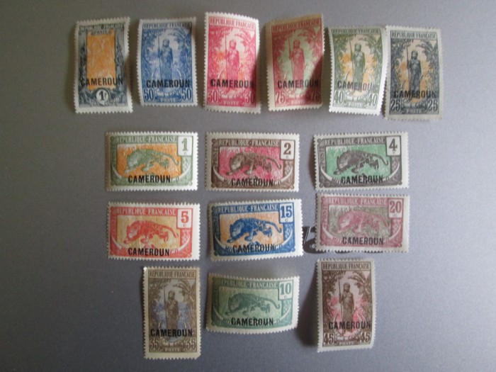 CAMERUN COLONIE FRANCEZA SERIE MNH/MH=200