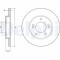 Set discuri frana spate DELPHI, Hyundai I30, 11.2016-, I30 Combi (Pde), 03.2017-, I30 Fastback (Pde, Pden), 06.2017-, spate; puntea spate