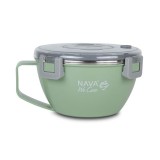 Caserola rotunda Nava We care 850 ml verde FitLine Training