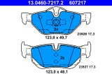 ATE 13.0460-7217.2 set placute frana,frana disc