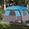 vidaXL Cabină cort de camping, 4 persoane, albastru, impermeabil