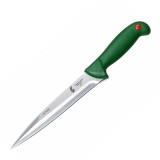 Cumpara ieftin Cutit macelar verde 33 cm, lama 21 cm ascutita pe ambele parti, 150 g, otel inoxidabil, maner ergonomic, pentru injunghiere si spintecare